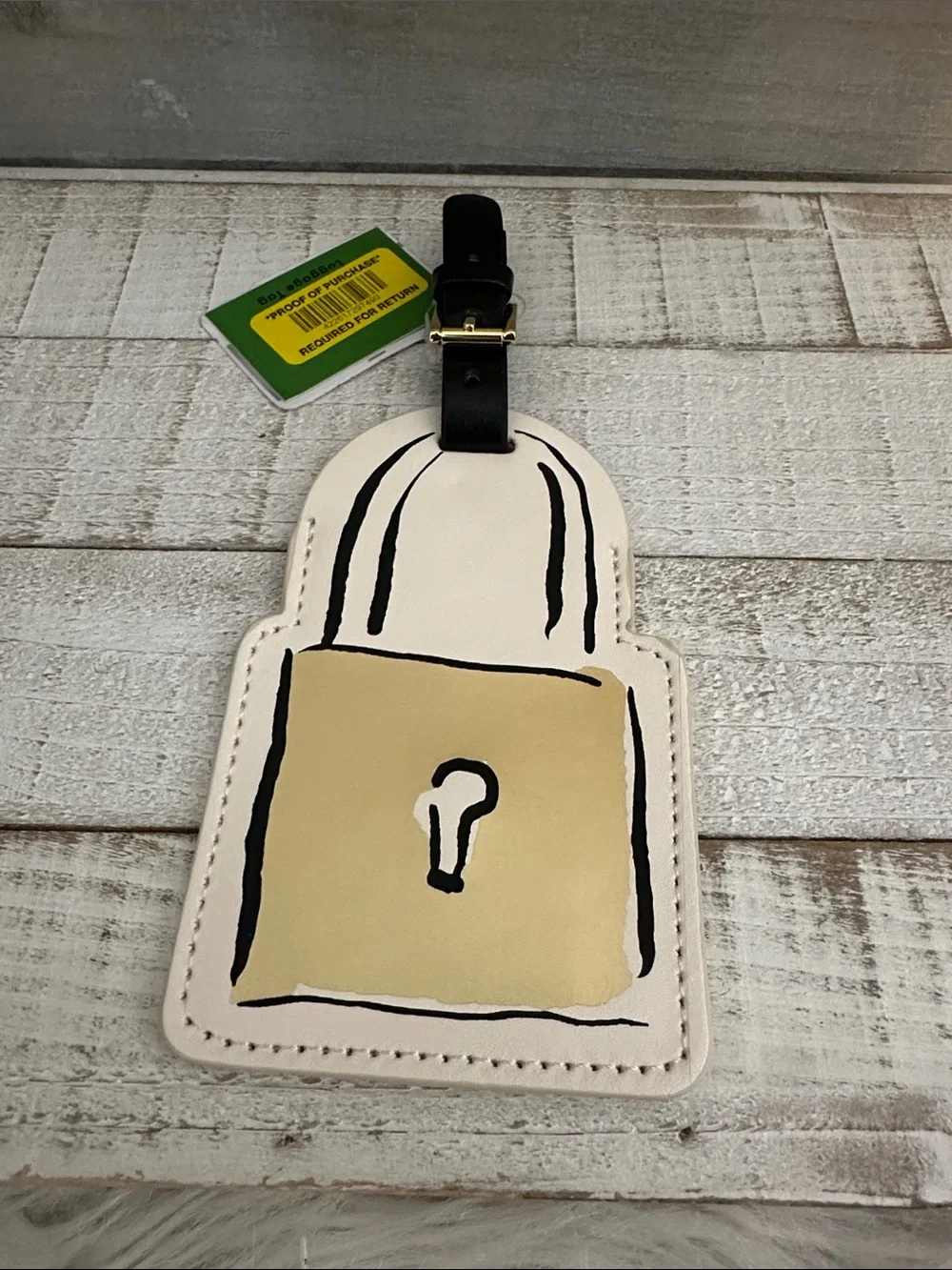 Nwt Kate spade luggage tag